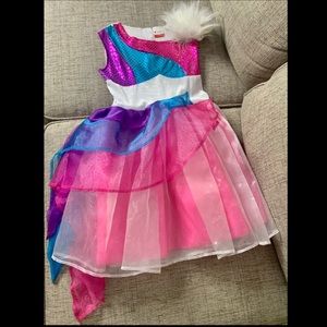 PRETEND PLAY - Unicorn Costume w/ Headband Horn in White/Pink/Purple/Blue, 4-6x